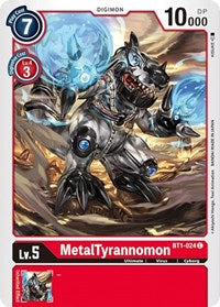 MetalTyrannomon (BT1-024 C) [Release Special Booster 1.0]