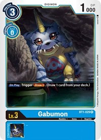 Gabumon - BT1-029 (BT1-029 R) [Release Special Booster 1.0]