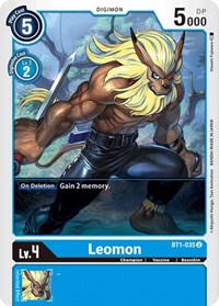 Leomon (BT1-035 U) [Release Special Booster 1.0]