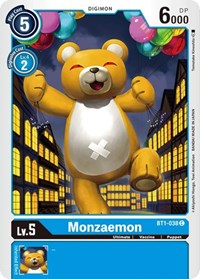 Monzaemon (BT1-038 C) [Release Special Booster 1.0]