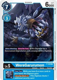 WereGarurumon - P-008 (P-008 P) [Digimon Promotion Cards]