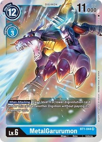 MetalGarurumon - BT1-044 (BT1-044 SR) [Release Special Booster 1.0]