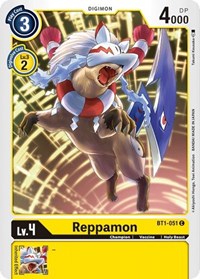 Reppamon (BT1-051 C) [Release Special Booster 1.0]