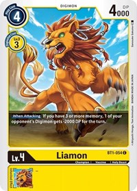Liamon (BT1-054 C) [Release Special Booster 1.0]
