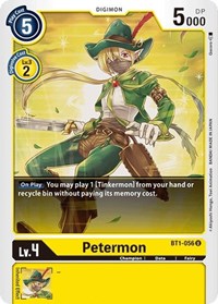Petermon (BT1-056 U) [Release Special Booster 1.0]
