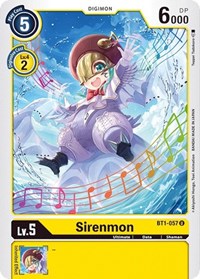 Sirenmon (BT1-057 U) [Release Special Booster 1.0]