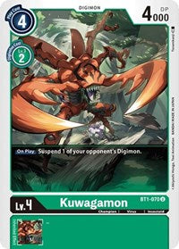 Kuwagamon (BT1-070 U) [Release Special Booster 1.0]