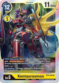 Kentaurosmon (BT3-043 SR) [Release Special Booster 1.0]
