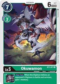 Okuwamon (BT1-077 C) [Release Special Booster 1.0]