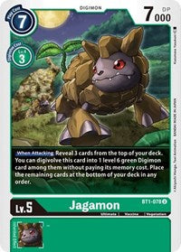 Jagamon (BT1-078 U) [Release Special Booster 1.0]