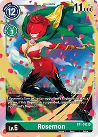 Rosemon (BT1-082 SR) [Release Special Booster 1.0]