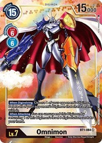Omnimon (Alternate Art) (BT1-084 SR) [Release Special Booster 1.0]
