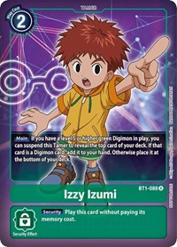Izzy Izumi (Box Topper) (BT1-088 R) [Release Special Booster 1.0]