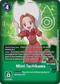 Mimi Tachikawa (Box Topper) (BT1-089 R) [Release Special Booster 1.0]