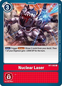 Nuclear Laser (BT1-092 C) [Release Special Booster 1.0]