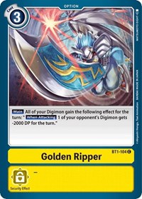 Golden Ripper (BT1-104 C) [Release Special Booster 1.0]