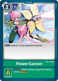 Flower Cannon (BT1-110 R) [Release Special Booster 1.0]