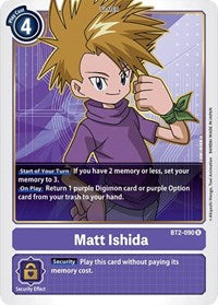 Matt Ishida - BT2-090 (BT2-090 R) [Release Special Booster 1.0]