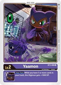 Yaamon (BT2-008 R) [Release Special Booster 1.0]