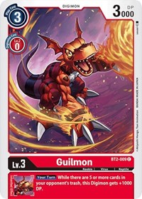 Guilmon (BT2-009 C) [Release Special Booster 1.0]