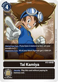 Tai Kamiya - BT2-089 (BT2-089 R) [Release Special Booster 1.0]