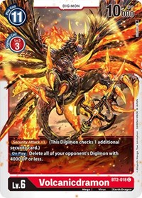 Volcanicdramon (BT2-018 C) [Release Special Booster 1.0]