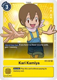 Kari Kamiya (BT2-087 R) [Release Special Booster 1.0]
