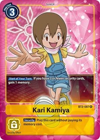Kari Kamiya (Box Topper) (BT2-087 R) [Release Special Booster 1.0]