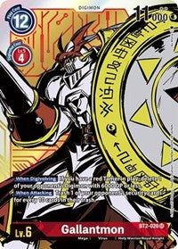 Gallantmon (Alternate Art) (BT2-020 SR) [Release Special Booster 1.0]