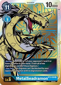 MetalSeadramon - BT2-030 (Dash Pack Ver. 1.0) (BT2-030 R) [Release Special Booster 1.0]