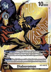 Diaboromon (Alternate Art) (BT2-082 SR) [Release Special Booster 1.0]