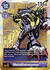 MetalGarurumon - BT2-081 (Alternate Art) (BT2-081 SR) [Release Special Booster 1.0]