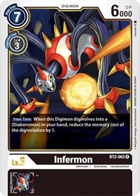 Infermon (BT2-062 R) [Release Special Booster 1.0]