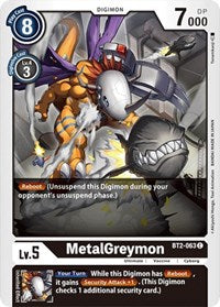 MetalGreymon - BT2-063 (BT2-063 C) [Release Special Booster 1.0]