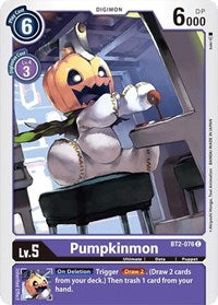 Pumpkinmon (BT2-076 C) [Release Special Booster 1.0]