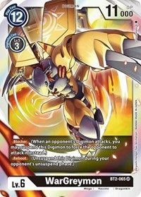 WarGreymon - BT2-065 (BT2-065 SR) [Release Special Booster 1.0]
