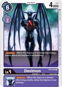 Devimon (BT2-074 U) [Release Special Booster 1.0]