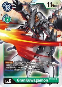 GranKuwagamon (BT1-083 SR) [Release Special Booster 1.5]