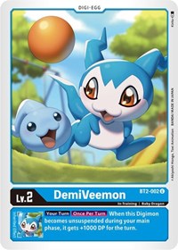 DemiVeemon - BT2-002 (BT2-002 U) [Release Special Booster 1.5]