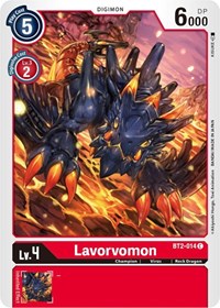 Lavorvomon (BT2-014 C) [Release Special Booster 1.5]