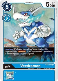 Veedramon (BT2-026 U) [Release Special Booster 1.5]
