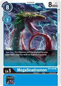 MegaSeadramon (BT2-029 C) [Release Special Booster 1.5]