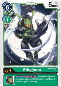 Stingmon (BT3-050 R) [Release Special Booster 1.5]
