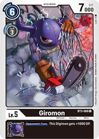Giromon (BT3-068 C) [Release Special Booster 1.5]