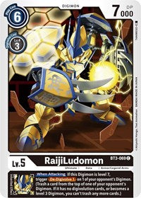 RaijiLudomon (BT3-069 C) [Release Special Booster 1.5]