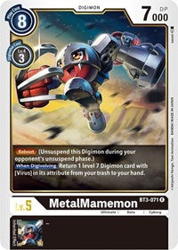 MetalMamemon (BT3-071 R) [Release Special Booster 1.5]