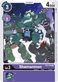 Shamanmon (BT3-078 C) [Release Special Booster 1.5]