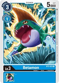 Betamon (BT2-022 C) [Release Special Booster 1.5]