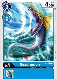 Seadramon (BT2-024 C) [Release Special Booster 1.5]