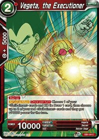 Vegeta, the Executioner (EB1-04) [Battle Evolution Booster]